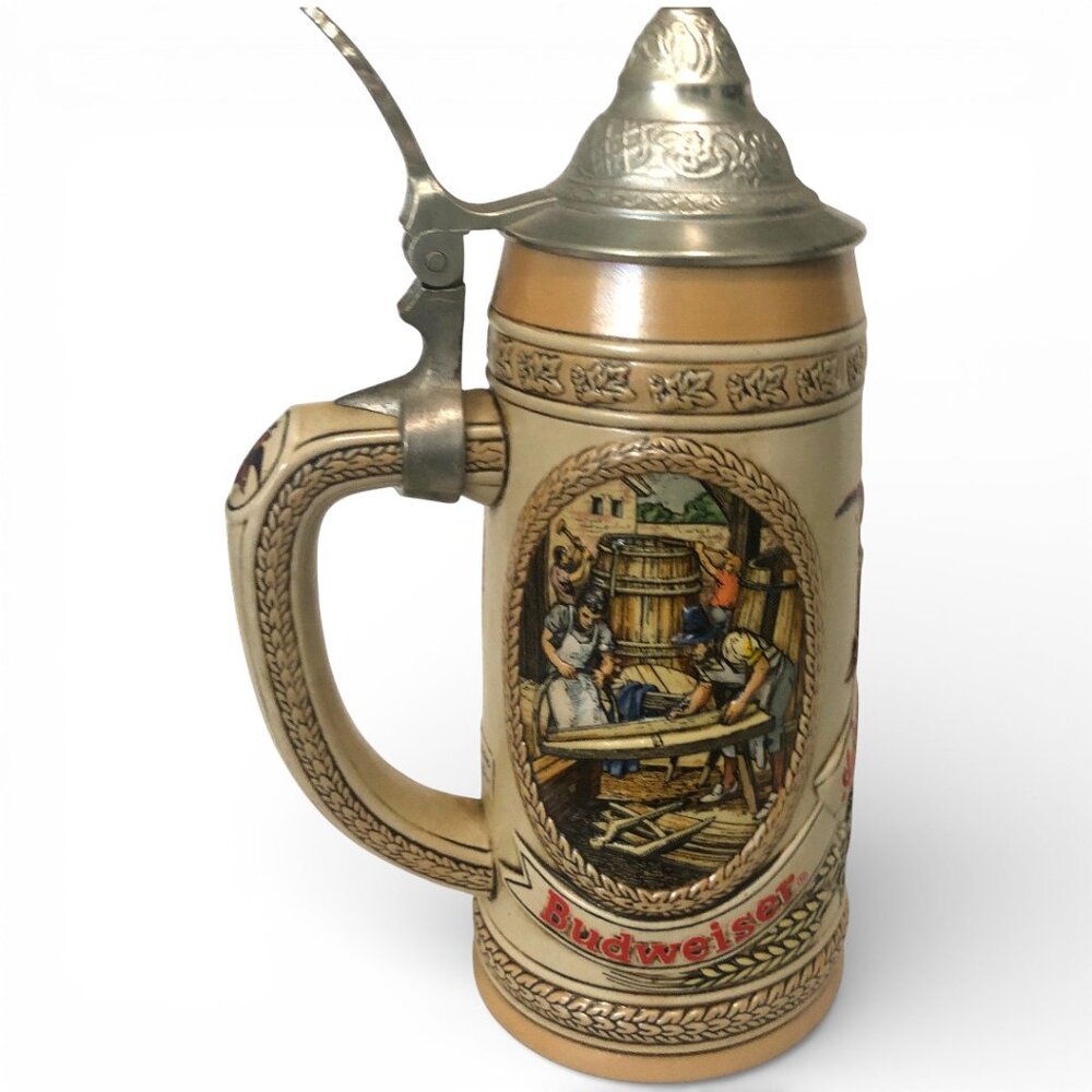 Anheuser-Busch "F" Series limited edition beer stein, Tomorrow's Treasures"